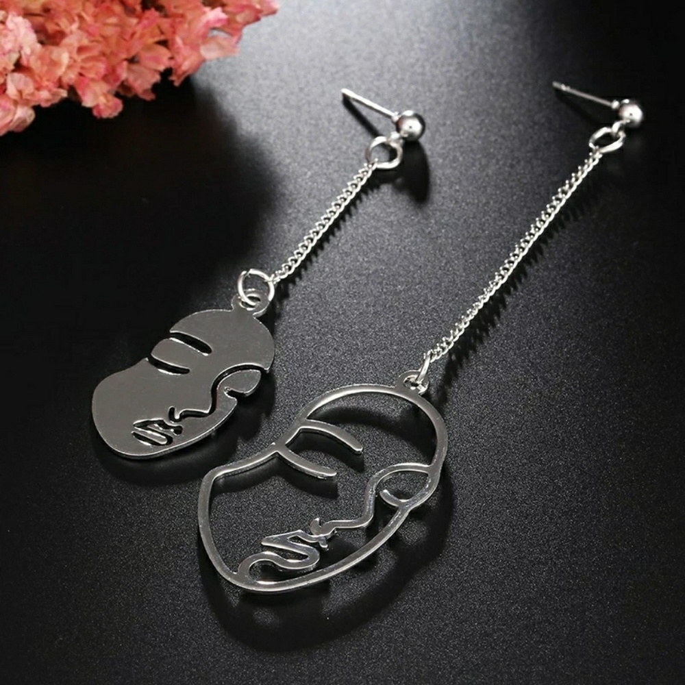 Abstract art earrings